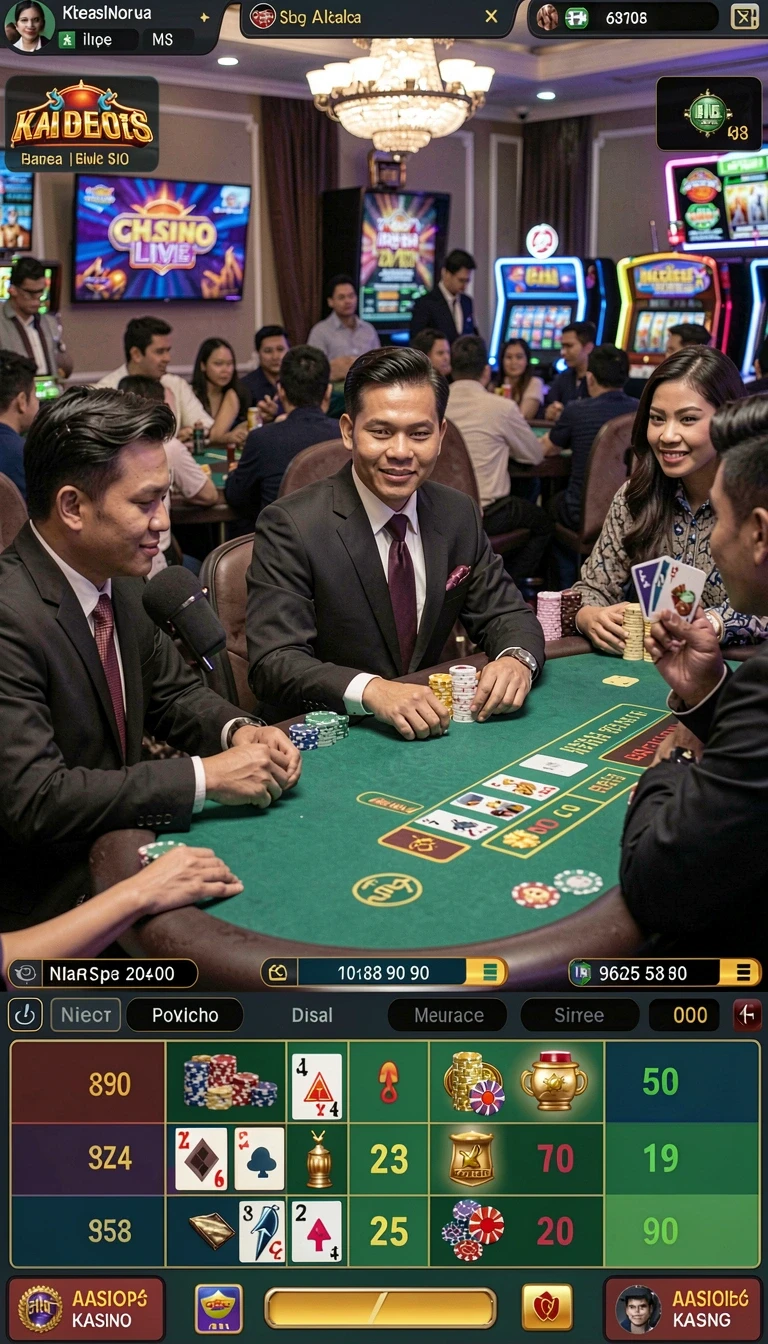 Tampilan utama aplikasi luckyslots – Poker & Casino 2026